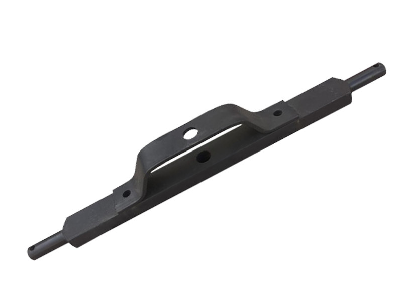 9-Hole Bridged Drawbar Hitch 60x25mm Ø22mm (750mm)
